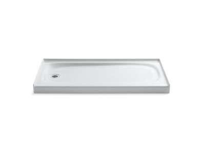 Salient® 60" x 30" single threshold left-hand drain shower base