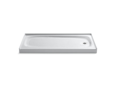 Salient® 60" x 30" single threshold right-hand drain shower base