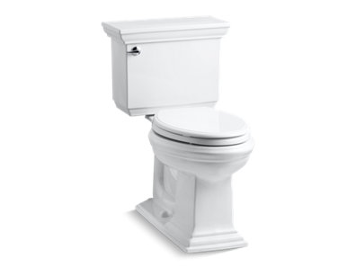 Memoirs® Stately Comfort Height® Two-piece elongated 1.28 gpf chair height toilet with insulated tank