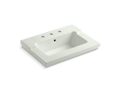 Tresham® Vanity-top bathroom sink with 8" widespread faucet holes