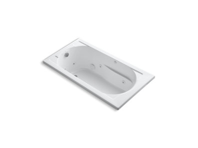 Devonshire® 60" x 32" drop-in whirlpool bath with end drain