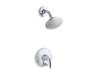 Alteo® Rite-Temp® shower trim set with push-button diverter, valve not included