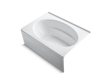Windward® 60" x 42" alcove bath with integral apron and right-hand drain