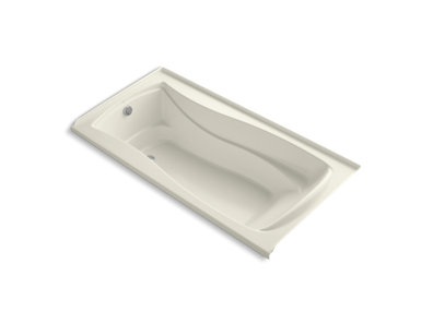 Mariposa® 72" x 36" alcove bath with integral flange and left-hand drain