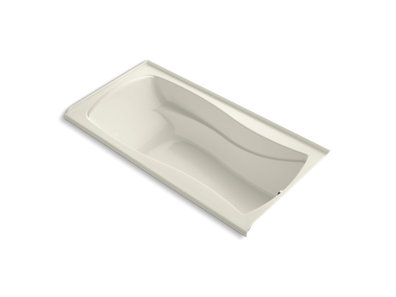 Mariposa® 72" x 36" alcove bath with integral flange and right-hand drain