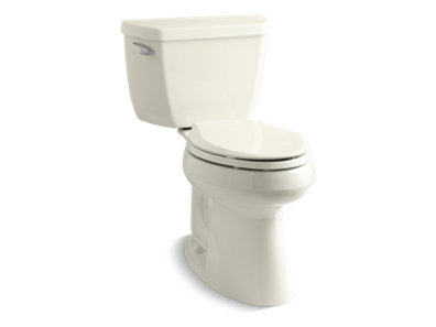 Highline® Classic Comfort Height® Two-piece elongated 1.28 gpf chair height toilet with 10" rough-in