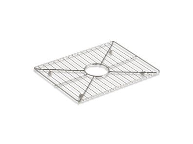 Poise® Stainless steel sink rack, 17-3/16" x 13-3/16", for kitchen sink