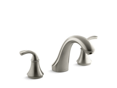 Forté® Sculpted Deck-mount bath faucet trim for high-flow valve, valve not included