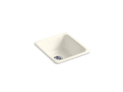 Iron/Tones® 17" x 18-3/4" x 8-1/4" top-mount/undermount single-bowl kitchen sink
