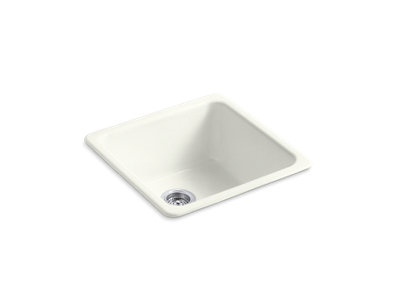 Iron/Tones® 20-7/8" x 20-7/8" x 10" top-mount/undermount single-bowl kitchen sink