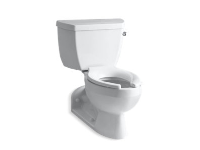 Barrington&trade; Two-piece elongated 1.6 gpf toilet with Pressure Lite® flushing technology and right-hand trip lever