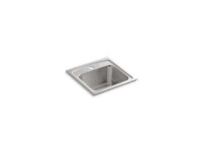Toccata® 15" x 15" x 7-11/16" top-mount bar sink with single faucet hole