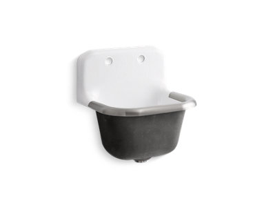 Bannon&trade; 22-1/4" x 18-1/4" x 23" wall-mount service sink