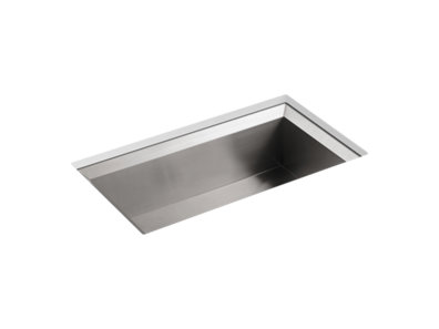Poise® 33" x 18" x 9-3/4" undermount single-bowl kitchen sink