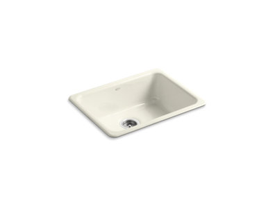 Iron/Tones® 24-1/4" x 18-3/4" x 8-1/4" top-mount/undermount single-bowl kitchen sink