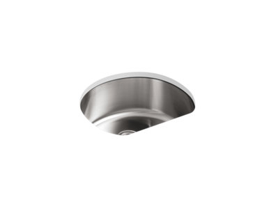 Undertone® 24-1/4" x 21-1/4" x 9-1/2" undermount single-bowl medium kitchen sink