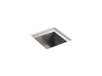 Poise® 18" x 18" x 9-1/2" undermount single-bowl bar sink