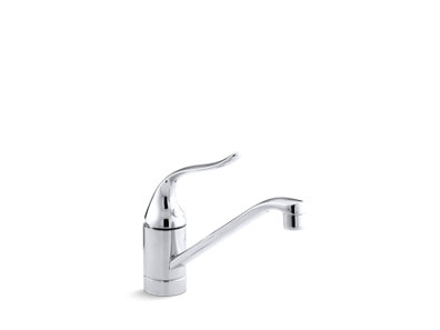 Coralais® Single-hole kitchen sink faucet with 8-1/2" spout and lever handle