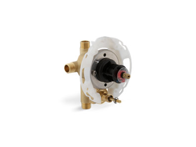 Rite-Temp® 1/2" pressure-balancing valve with push-button diverter