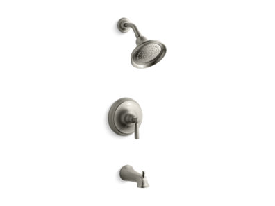 Bancroft® Rite-Temp® bath and shower trim set with NPT spout, valve not included