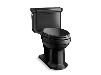 Kathryn® One-piece compact elongated toilet with concealed trapway, 1.28 gpf