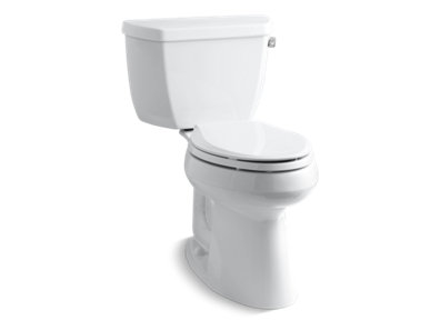 Highline® Classic Comfort Height® Two-piece elongated 1.28 gpf chair height toilet with right-hand trip lever and 10" rough-in