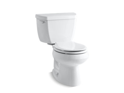 Wellworth® Classic Two-piece round-front 1.28 gpf toilet