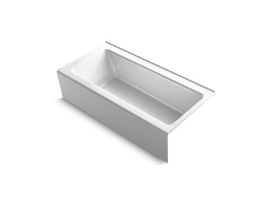 Bellwether® 66" x 32" alcove bath with integral apron and right-hand drain
