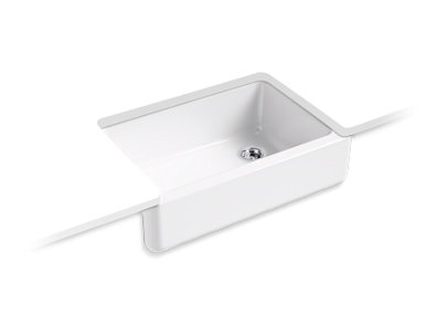 Whitehaven® 32-3/4" undermount single-bowl farmhouse kitchen sink