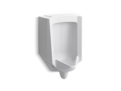Bardon&trade; High-Efficiency Urinal (HEU), washout, wall-hung, 0.125 gpf to 1.0 gpf, rear spud, antimicrobial