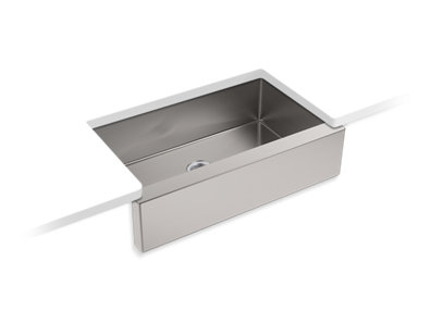 Strive® 35-1/2" undermount single-bowl farmhouse kitchen sink