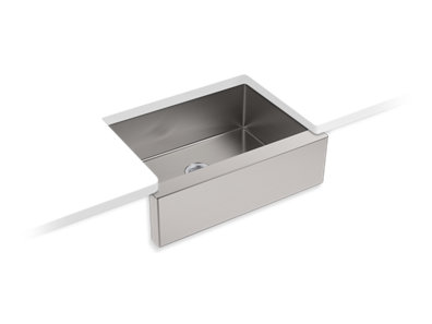 Strive® 29-1/2" undermount single-bowl farmhouse kitchen sink
