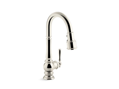 Artifacts® Single-hole kitchen sink faucet with 16