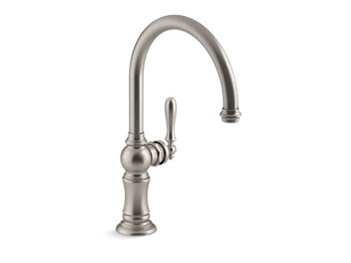 Artifacts® single-handle kitchen sink faucet with 14-11/16