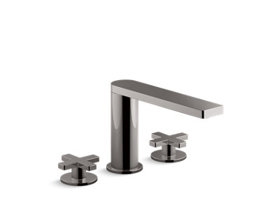 Composed® deck-mount bath faucet with cross handles
