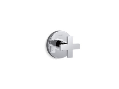 Composed® MasterShower® transfer valve trim with cross handle