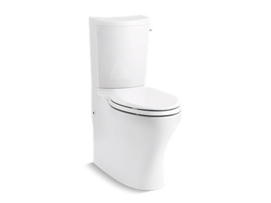 Persuade® Curv Comfort Height® Two-piece elongated dual-flush chair height toilet with right-hand trip lever