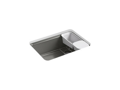 Riverby® 27" undermount single-bowl workstation kitchen sink