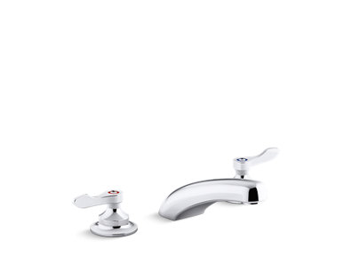 Triton® Bowe® 0.5 gpm widespread bathroom sink faucet with laminar flow and lever handles, drain not included