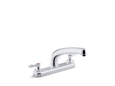 Triton® Bowe® 1.5 gpm kitchen sink faucet with 8-3/16" swing spout, aerated flow and lever handles