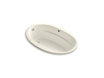 Sunward® 66" x 42" drop-in bath with Bask® heated surface