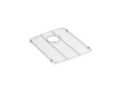Kennon® Stainless steel sink rack, 13 5/8" x 16 1/2", for right-hand bowl