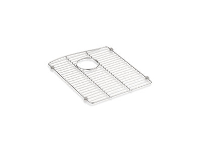 Kennon® Stainless steel sink rack, 13 5/8" x 16 1/2", for left-hand bowl