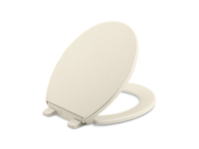 Brevia&trade; Quick-Release&trade; round-front toilet seat