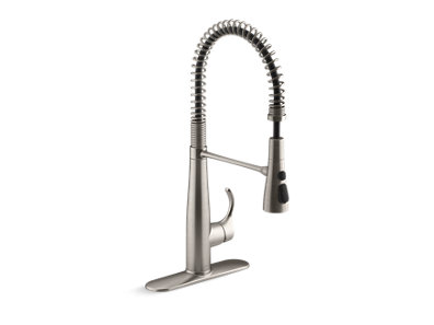 Simplice® Semi-professional kitchen sink faucet with three-function sprayhead
