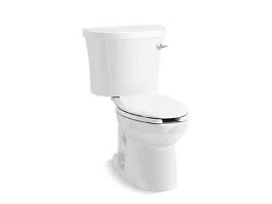 Kingston&trade; Two-piece elongated 1.28 gpf toilet with right-hand trip lever