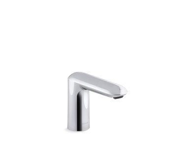 Kumin® Touchless faucet with Kinesis&trade; sensor technology and temperature mixer, AC-powered