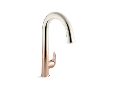 Sensate® Touchless pull-down kitchen sink faucet with KOHLER® Konnect&trade; and two-function sprayhead