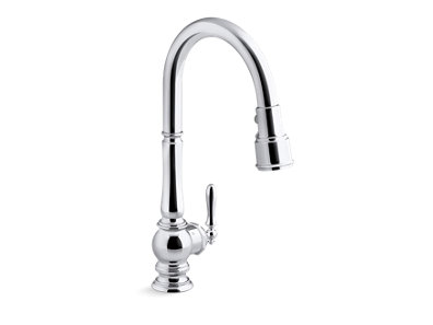 Artifacts® kitchen sink faucet with KOHLER® Konnect™ and voice-activated technology