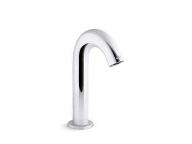 Oblo® Touchless faucet with Kinesis&trade; sensor technology and temperature mixer, DC-powered